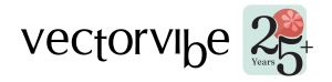 Vector-vibe-25-years-logo